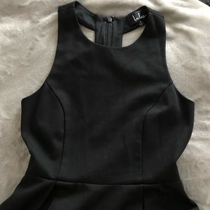 Lulus Cutout Skater Style Dress